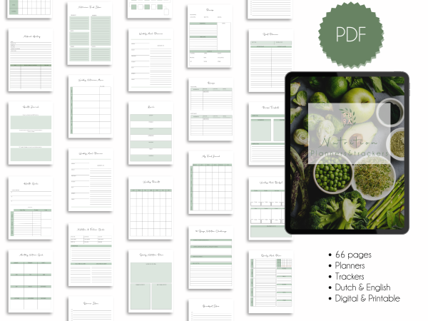 Nutrition planner en tracker